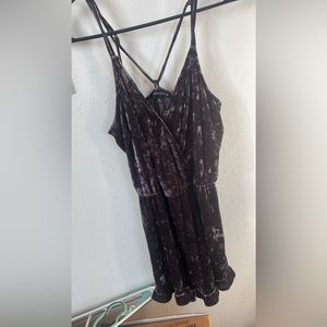 Kendall and Kylie velvet romper!